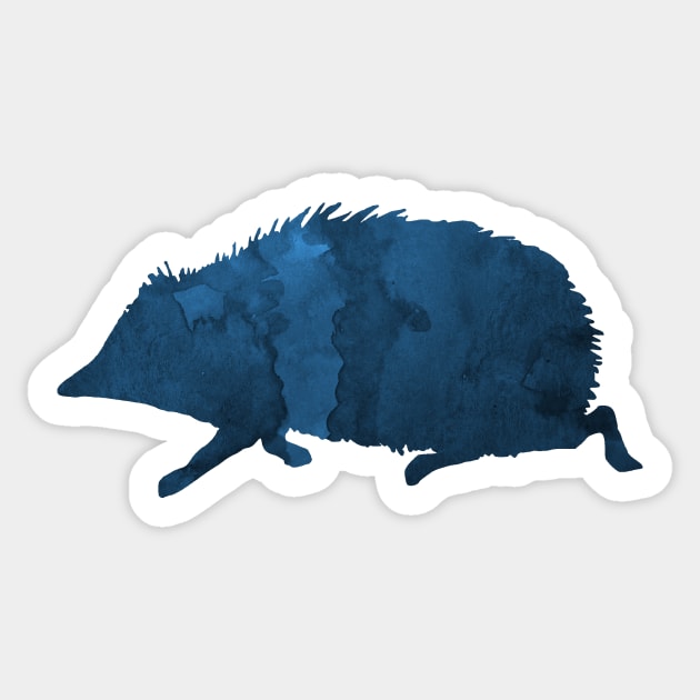 Hedgehog Sticker by TheJollyMarten